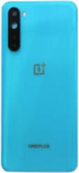 OnePlus Nord akkufedél (hátlap) kamera lencsével kék (gyári Grade A)