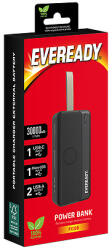 EVEREADY PX30B - Powerbank 30000 mAh 2x USB-A fekete (PX30B)