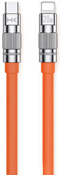 Wekome WDC-187 Wingle Series - USB-C villámgyors töltéshez PD 20 W csatlakozókábel, 1, 2 m narancs (WK-WDC-187_ORANGE)