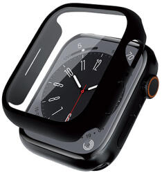 Crong hibrid óratok - tok üveggel Apple Watchhoz 44 mm fekete (CRG-44HS-BLK)