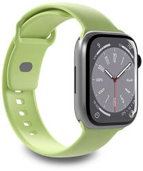 Puro ICON - Elasztikus szíj Apple Watchhoz 42/44/45/49 mm S/M & M/L Matcha Green (PUICNAW44LGRN)
