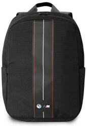 BMW Nylon Red Stripe - Laptop hátizsák 16" fekete (BMBP15COMPVSKR)