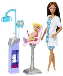 Mattel Karrier Játékszett - Fogorvos Barna Hajú (HKT70) - hellojatek