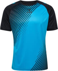 HUMMEL Póló Hmlgraphic Multisport Férfi lélegző, gyorsan száradó Hummel 2XL fekete|kék