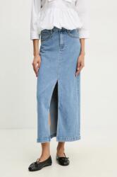 Answear. LAB farmer szoknya maxi, egyenes - kék XS - answear - 14 990 Ft