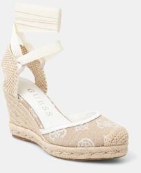 Guess espadrilles CYRENA bézs, éksarkú, FLJCYR FAB04 - bézs Női 39