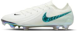 Nike Phantom GX II Elite LV8 FG stoplis focicipő, fehér - türkíz (HV4890-100)
