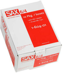SAX Fűzőkapocs SAX 6/4, cink, SAX 645-höz