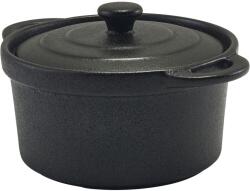 GenWare Oală cu capac, ceramică, capacitate: 0, 37 litri, înălțime: 65 mm