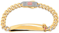 Heratis Forever Monaco Chain Classic Plain Pavé lock karkötő 5mm kislányoknak IZ31483N