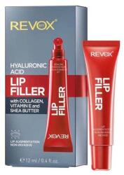 Revox Plex Hyaluronic Lip Filler ajakápoló hyaluron savval, shea vajjal és kollegénnel, 12 ml - hairpower