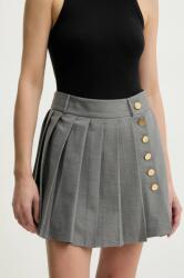 Answear. LAB szoknya szürke, mini, harang alakú - szürke L - answear - 10 990 Ft
