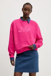 HUGO BOSS felső rózsaszín, női, nyomott mintás, 50541169 - rózsaszín L
