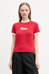 Dickies t-shirt női, piros, DK0A4Z8I0ER1 - piros L