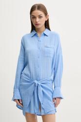 Melissa Odabash pamut ruha mini, oversize, Sara - kék L