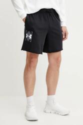 Under Armour edzős rövidnadrág Rival Terry fekete, 1390147 - fekete M