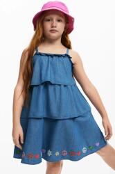 Desigual gyerek farmerruha mini, harang alakú, 25SGVW04 - kék 140