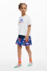 Desigual gyerek pamut póló fehér, 25SGTK02 - fehér 116