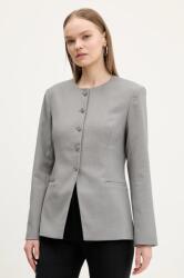 Abercrombie & Fitch zakó szürke, melange, egysoros gombolású, KI144-5060 - szürke XS