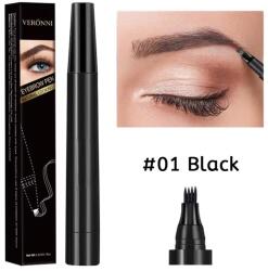 SELA Creion pentru sprâncene Microblading, Black 16g - rezistent la apă Sela
