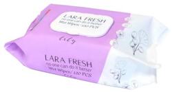 Lara Popsitörlő Fresh, Lily kupakos (120 db/cs)