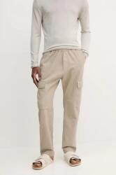 Barena Venezia pamut nadrág Camicia Mola férfi, bézs, egyenes, PAU5092.2763 - bézs 48