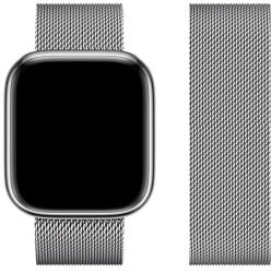 Forcell Milanese Loop - Apple Watch 38/40/41mm fém szíj (ezüst)