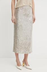 Weekend Max Mara szoknya ezüst, maxi, egyenes, 2515771011600 - ezüst L