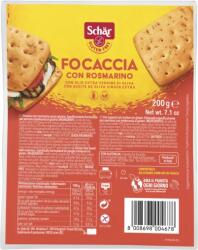 Schär Focaccia Rozmaringos 200 G Gm