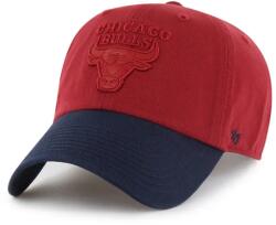 47 brand pamut baseball sapka NBA Chicago Bulls '47 x Tommy Hilfiger piros, nyomott mintás, KCO-THCCU173GWL-TJ - piros Univerzális méret
