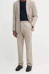 Barena Venezia gyapjú nadrág Camicia Mola férfi, bézs, chino, PAU5082.478 - bézs 54