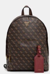 GUESS hátizsák MILANO barna, férfi, nagy, mintás, HMMILO P5219 - barna Univerzális méret