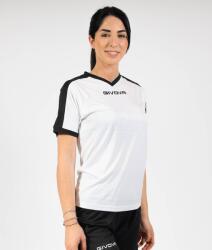 Givova SHIRT REVOLUTION INTERLOCK dressz fehér-fekete M