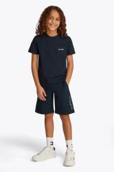 Tommy Hilfiger gyerek póló sötétkék, sima, KB0KB09534 - sötétkék 128