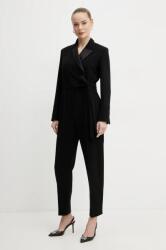 Weekend Max Mara kezeslábas fekete, v-nyakú, 2515241021600 - fekete 40