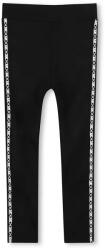 Michael Kors gyerek legging fekete, nyomott mintás, R30408 - fekete 114