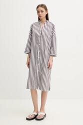 MUUV MUUV. ruha barna, mini, oversize - barna XS - answear - 21 990 Ft
