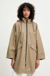 ANSWEAR kabát női, bézs, átmeneti, oversize - bézs M - answear - 22 990 Ft