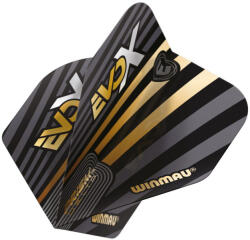 Winmau Fluturas darts Winmau Prism Delta MvG Evo-X negru-auriu (6915298)