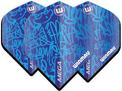 Winmau Fluturas Darts Winmau Mega Standard Graffiti Albastru (6900240)