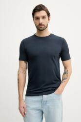 Geox t-shirt sötétkék, férfi, sima, M5510K T3245 - sötétkék XL