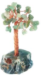 R. M. ékszer Ásványfa réz Aventurin nyers fluorit 10-11cm (017556)