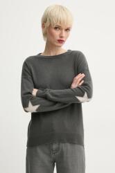 Zadig&Voltaire kasmír pulóver könnyű, női, szürke, KWSW00064 - szürke M