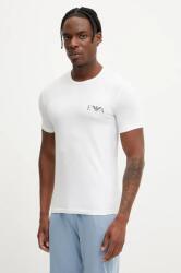 Emporio Armani Underwear póló otthoni viseletre 2 db sötétkék, nyomott mintás, EM001849 AF10778 - sötétkék M