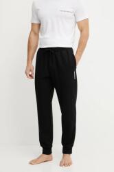 Giorgio Armani nadrág otthoni viseletre fekete, férfi, sima, EM000500 AF10790 - fekete XL