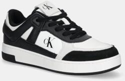Calvin Klein Jeans cipő BASKET CUP LOW LACEUP LTH MIX fekete, férfi, YM0YM01308 - fekete Férfi 40