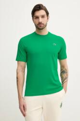 Lacoste t-shirt zöld, férfi, sima - zöld S - answear - 20 990 Ft