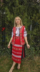 Ie Traditionala Vesta din stofa traditionala Draga
