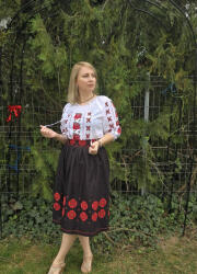 Ie traditionala Set traditional format din ie si fusta 29