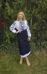 Ie traditionala Set traditional dama format din 3 piese - Afrodita 3
